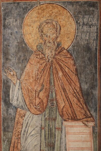 St. Theodosius of the Caves, detail