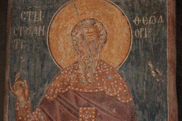 St. Theodore Studite, detail