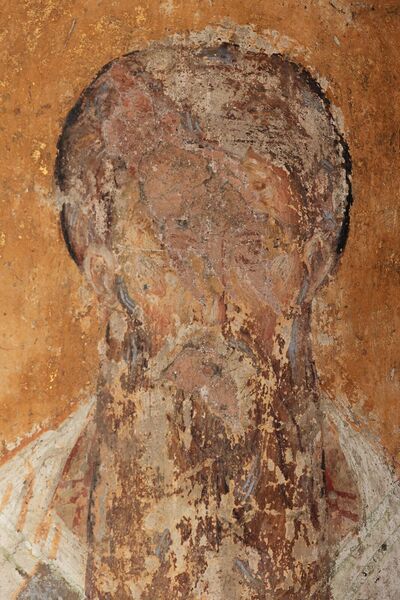 St. Sava the Serbian, detail