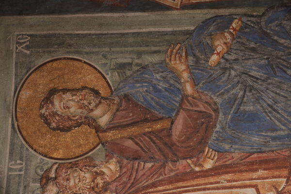 Healing of the paralytic, detail