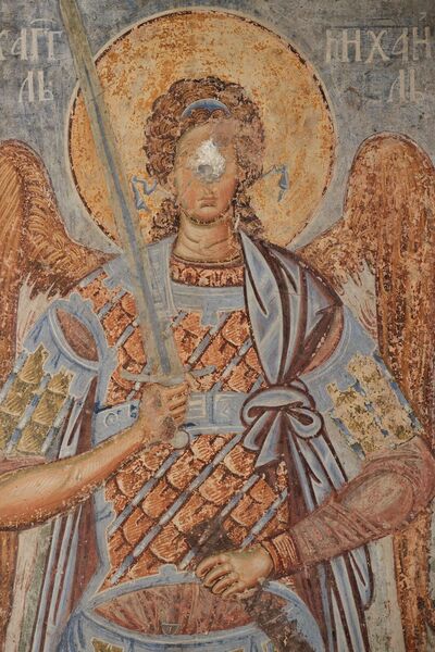 Archangel Michael, detail