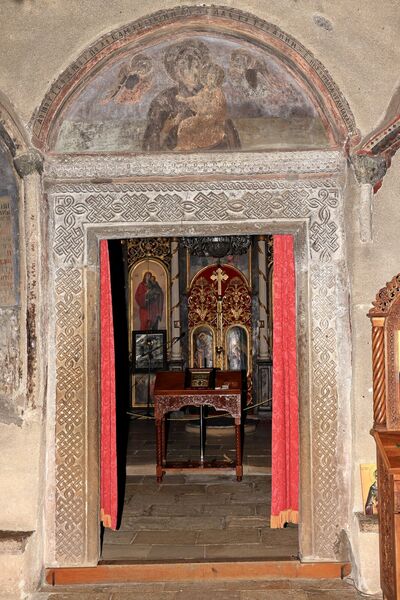 Portal of the east wall of the narthex