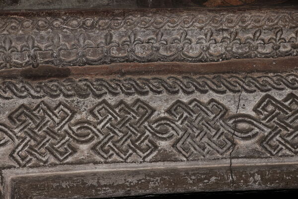 Portal of the east wall of the narthex, detail