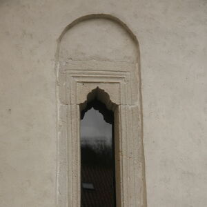 Window of the apse of northern chapel