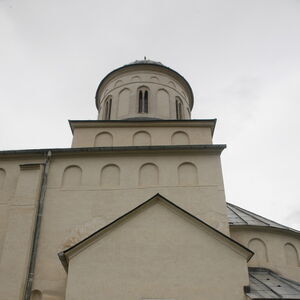 View of the eastern part of the church and the southern choir