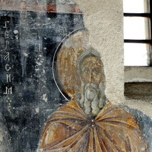 Unidentified monk-saint