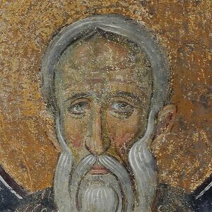 St. Hilarion, detail