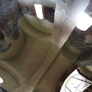 Vaults of the narthex and of the west bay of the nave