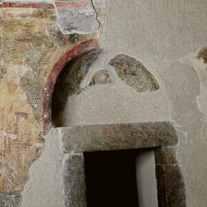 Fresco paintings of the first zone of the south choir