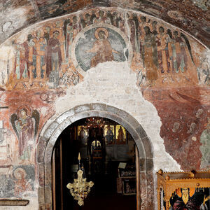 Eastern view of the narthex