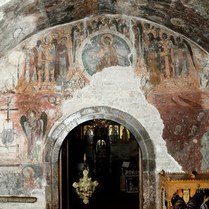 Eastern view of the narthex