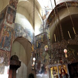 Northeastern view of the nave