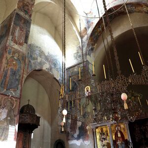 Northeastern view of the nave