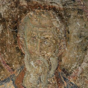 St. Damian, detail