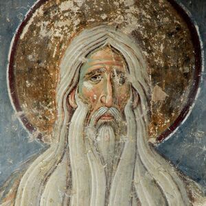 St. Macarius, detail