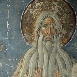 St. Macarius, detail