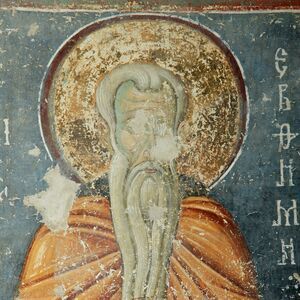 St. Euthymius, detail