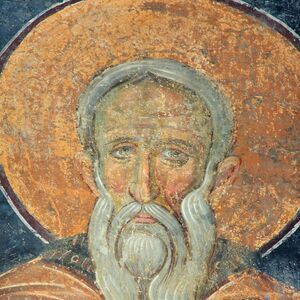 St. Hilarion, detail