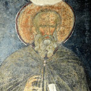 St. Theoctistus, detail
