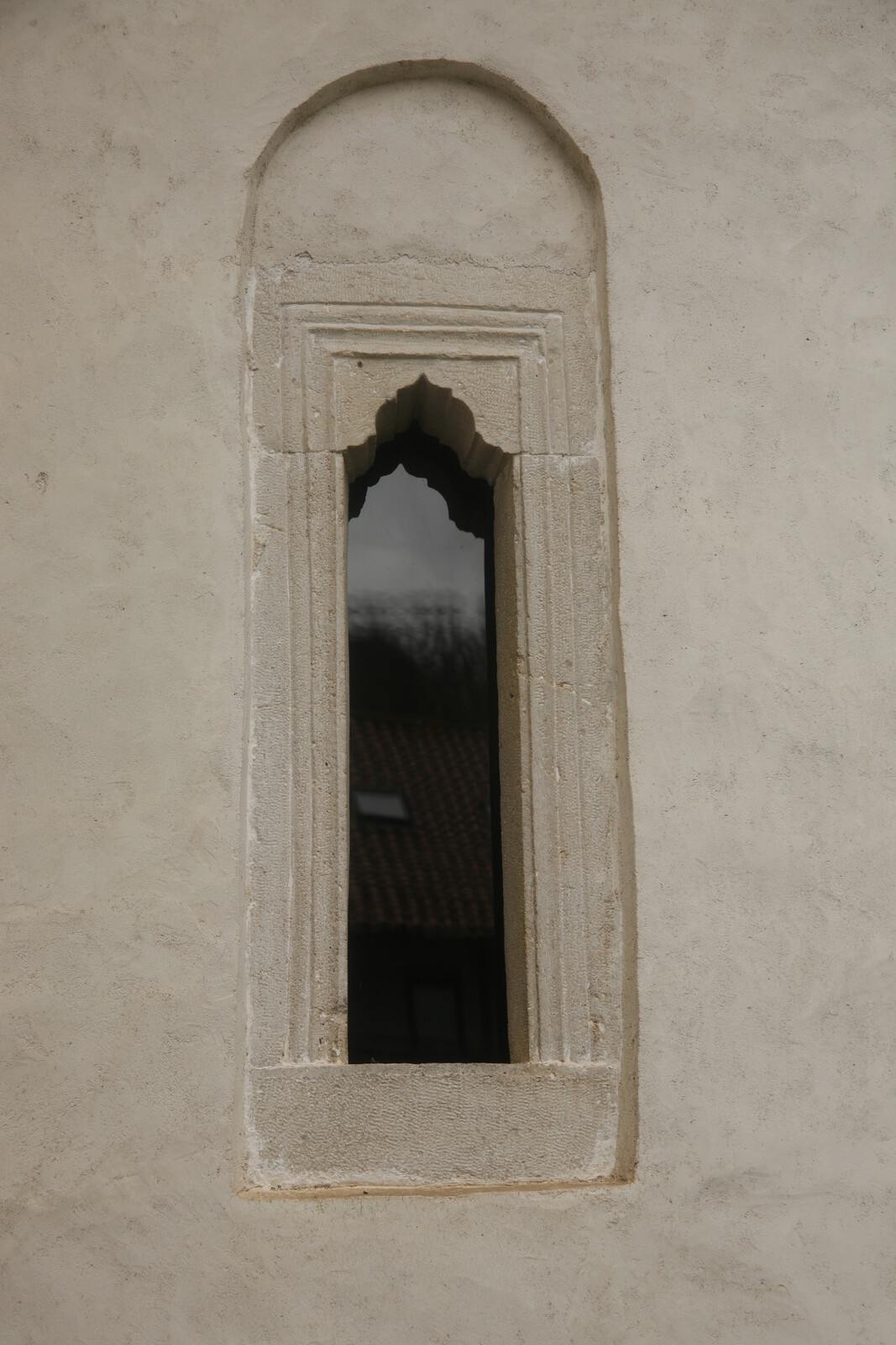 Window of the apse of northern chapel