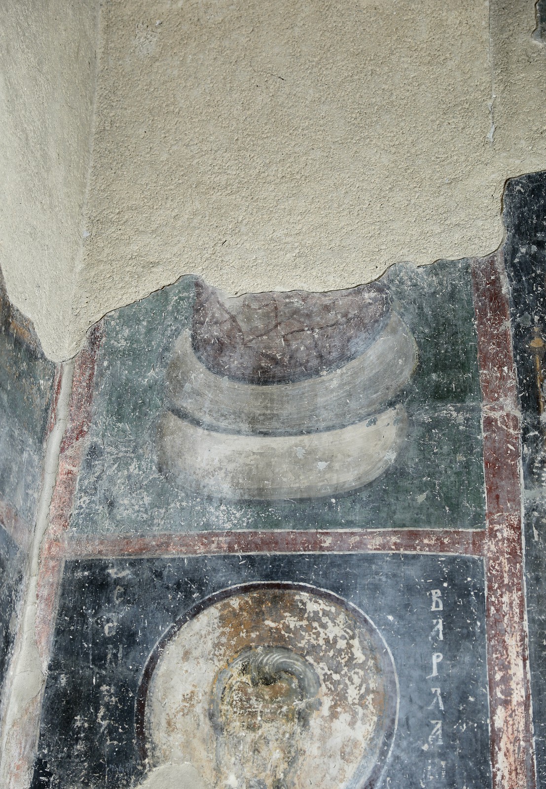 Pillar-saint, fragment of the column