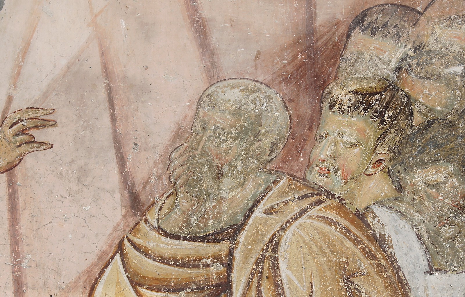 Jesus Prays in Gethsemane, detail