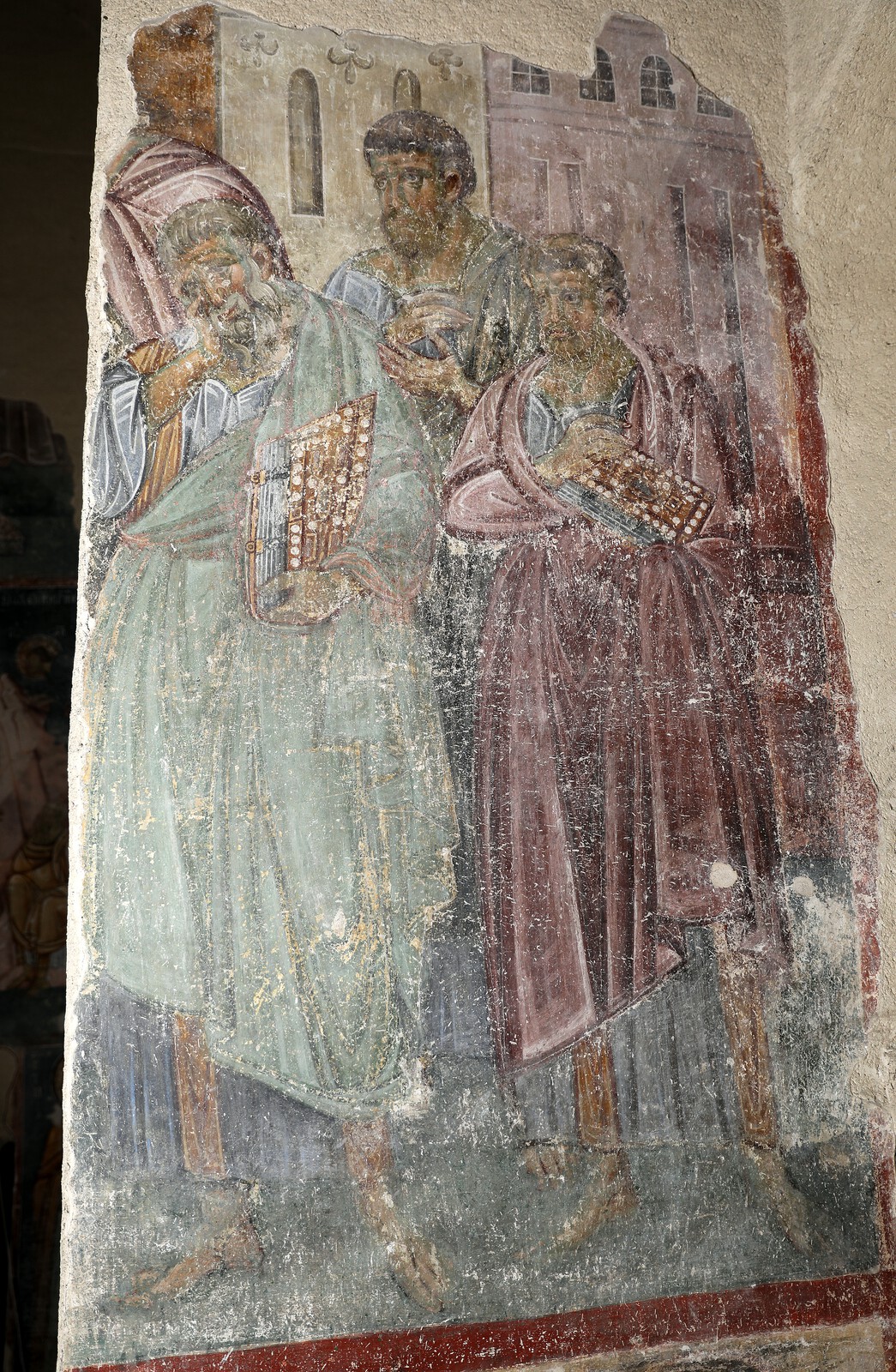 Dormition of the Virgin, detail, between 1222 and 1227