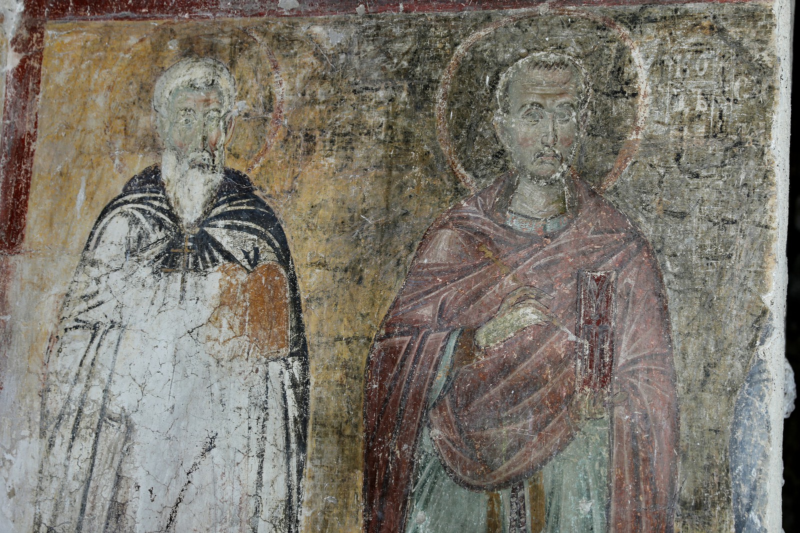 Sts. Stephen the Younger and Cosmas, detail