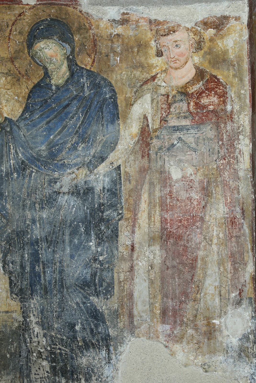 Founder's composition, detail, between 1222 and 1227