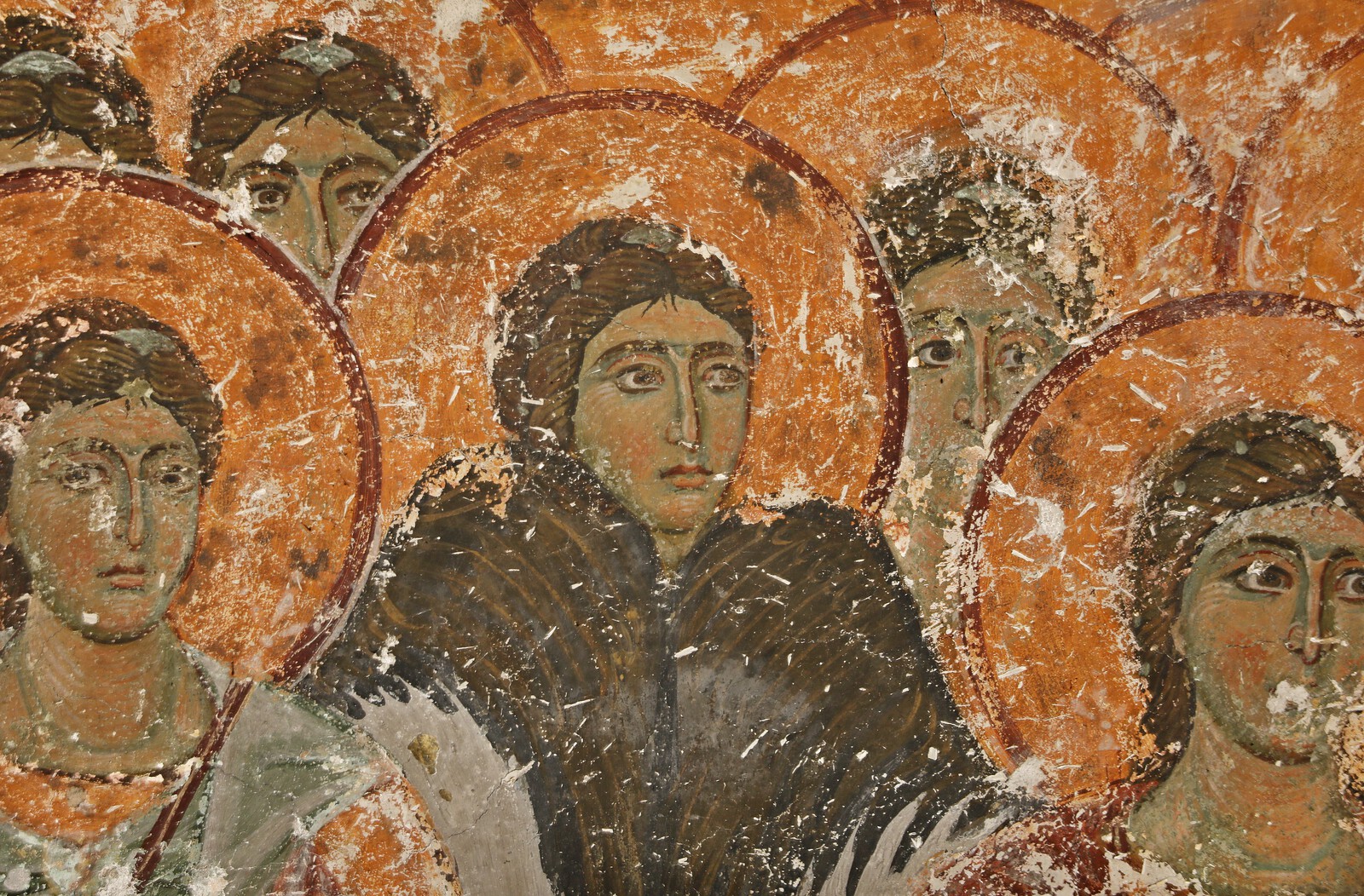 Angelic choir, detail
