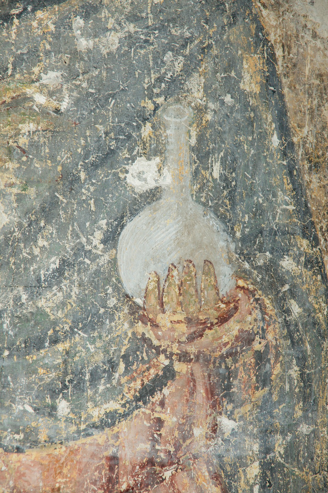 St. Damian, detail