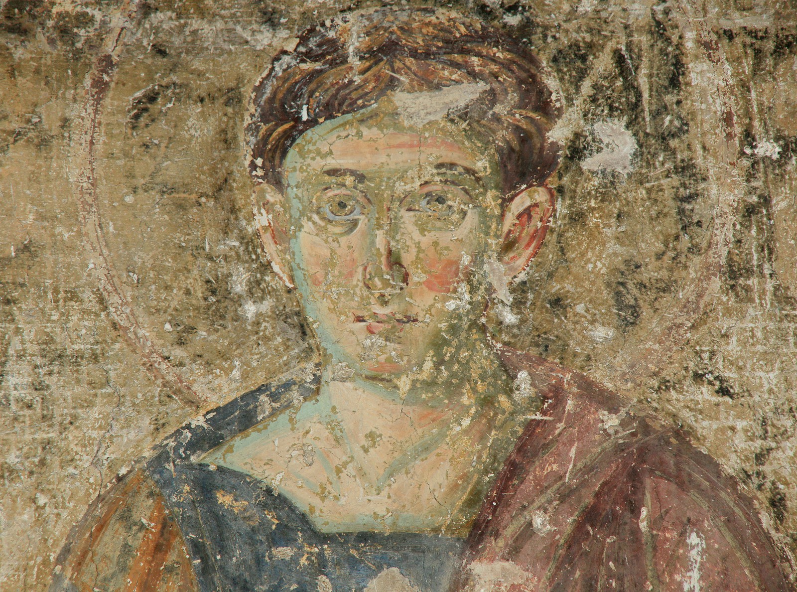 Apostle Thomas, detail, between 1222 and 1227