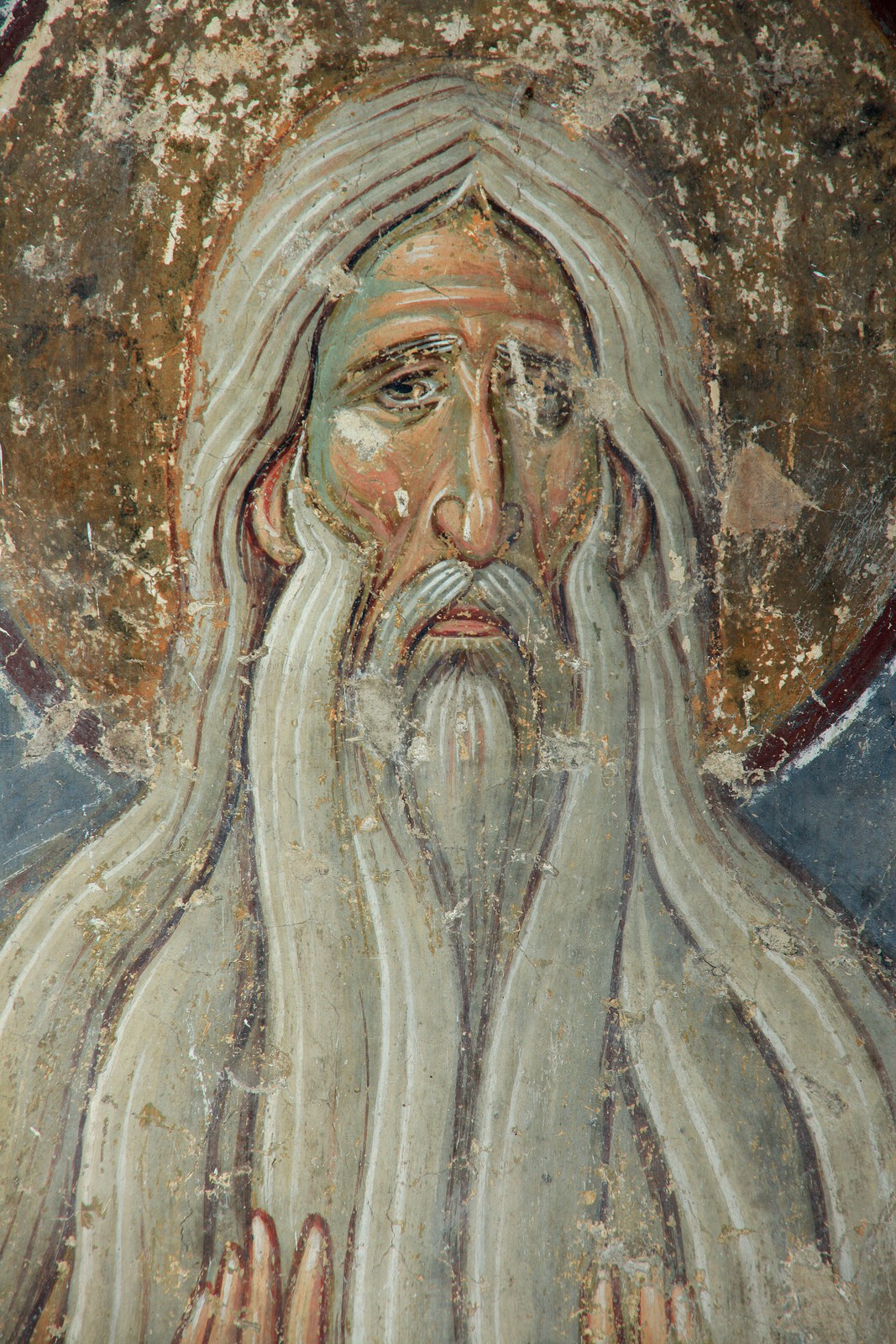 St. Macarius, detail
