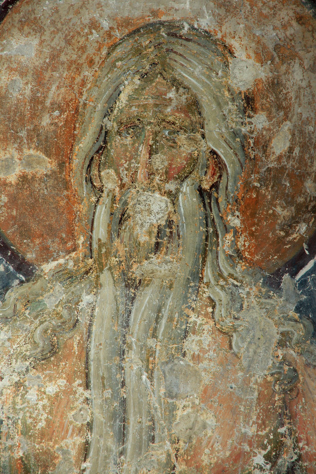 St. Onuphrius, detail
