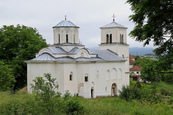 Northeast view of the church