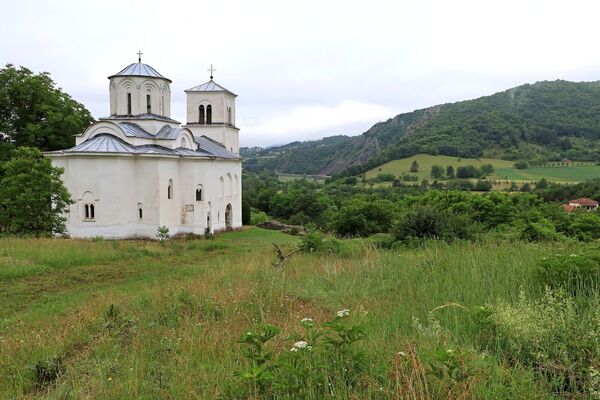 Northeast view of the church