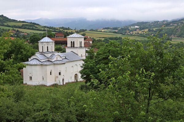 Northeast view of the church