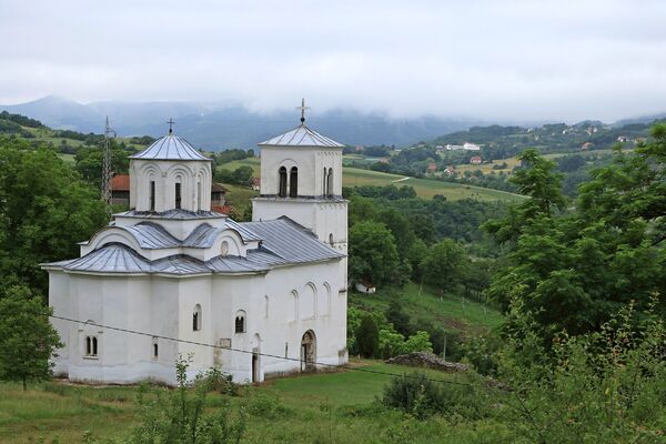 Northeast view of the church