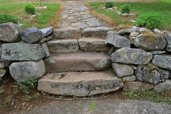 Stone steps