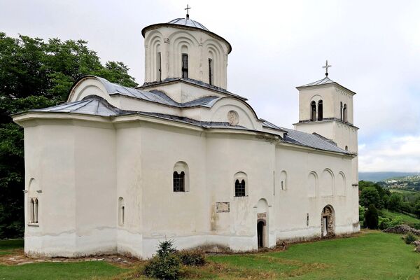 Northeast view of the church