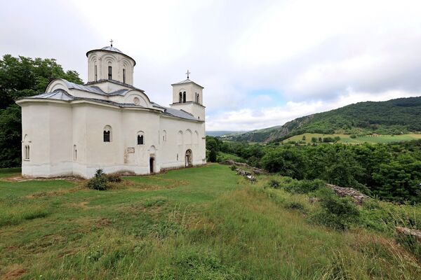 Northeast view of the church