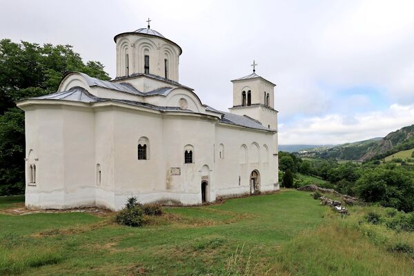 Northeast view of the church