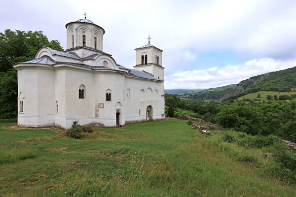 Northeast view of the church