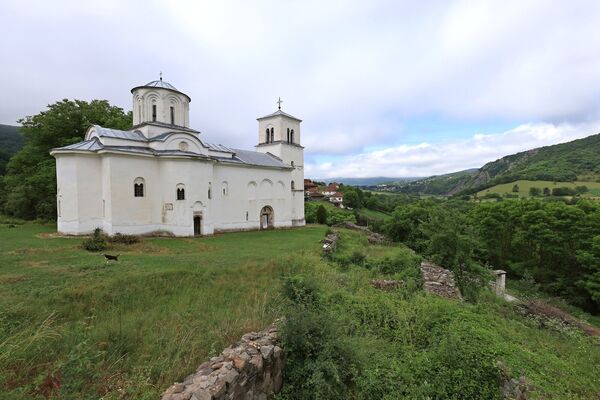 Northeast view of the church