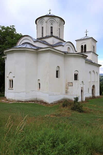 Northeast view of the church
