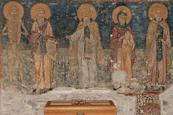 Sts. Onuphrius, John Climacus, Arsenius, Anthony, and Sabbas the Sanctified