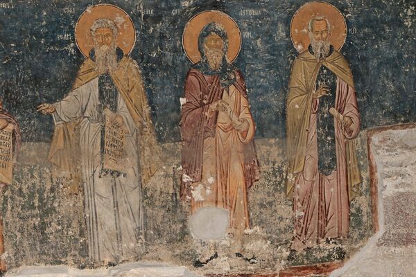 Sts. Arsenius the Great, Anthony the Great and Sabbas the Sanctified