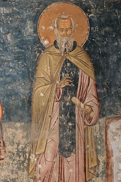 Saint Sava the Sanctified, detail