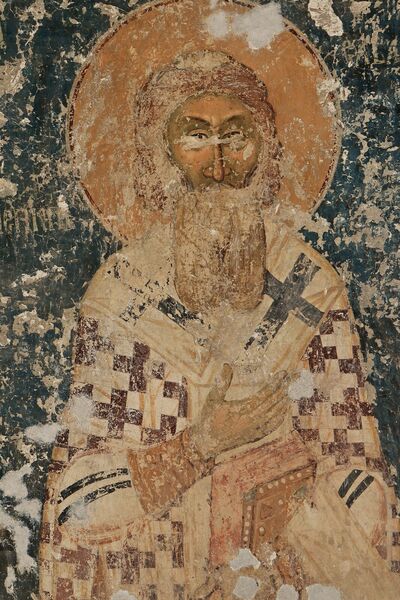 Saint Sava Serbian, detail