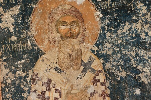 Saint Sava Serbian, detail